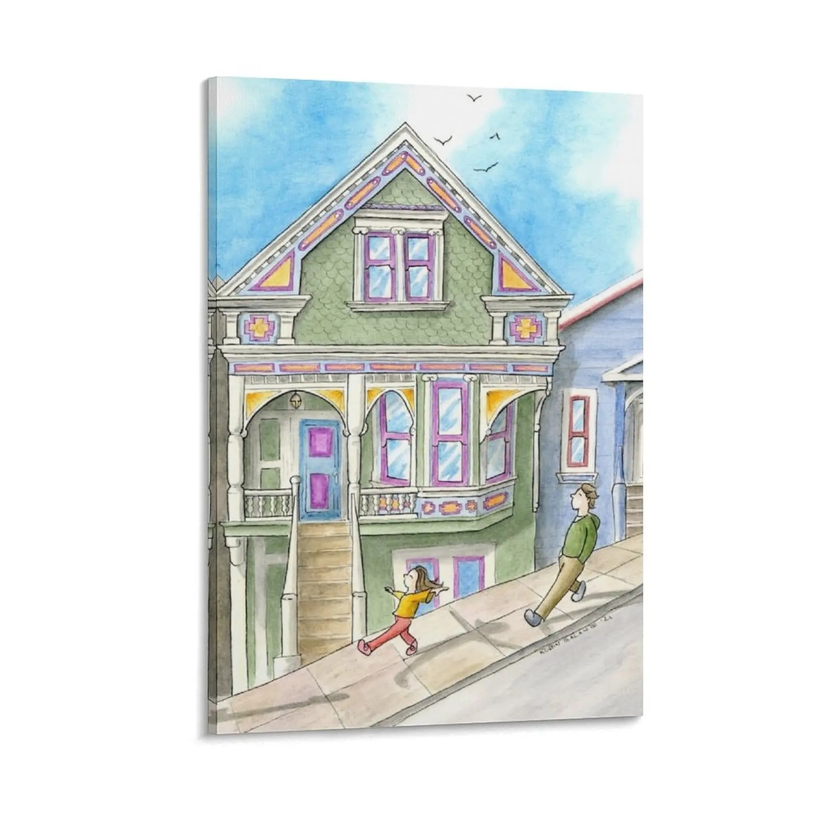 Late Afternoon Stroll Canvas Painting home decor posters anime poster painting
Late Afternoon Stroll Canvas Painting home decor posters anime poster painting