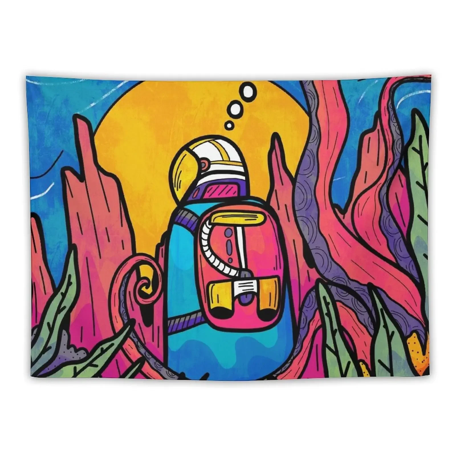 The underwater astronaut Tapestry Outdoor Decor House Decoration Wall Deco Tapestry
The underwater astronaut Tapestry Outdoor Decor House Decoration Wall Deco Tapestry