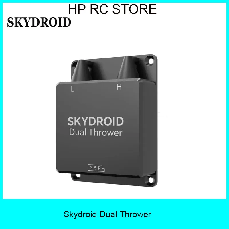 Двойной метатель Skydroid с двойным путим — простота установки, вместимость до 2 кг для радиоуправляемых дронов
Двойной метатель Skydroid с двойным путим — простота установки, вместимость до 2 кг для радиоуправляемых дронов