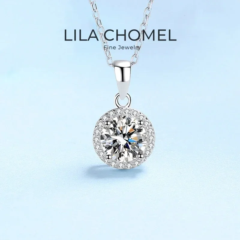 Women Valentine's Day 18K White Gold Wedding Necklace 1CT Moissanite Diamond Collarbone Chain PT950 Pendant Girl Birthday Gift
Women Valentine's Day 18K White Gold Wedding Necklace 1CT Moissanite Diamond Collarbone Chain PT950 Pendant Girl Birthday Gift