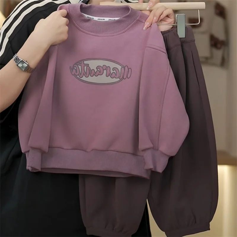 Girls Sweatshirts +Pants Kids Suits 2PCS/Set Cotton 2024 Letters Spring Autumn Cotton High Quality Christmas Gift Children Cloth
Girls Sweatshirts +Pants Kids Suits 2PCS/Set Cotton 2024 Letters Spring Autumn Cotton High Quality Christmas Gift Children Cloth