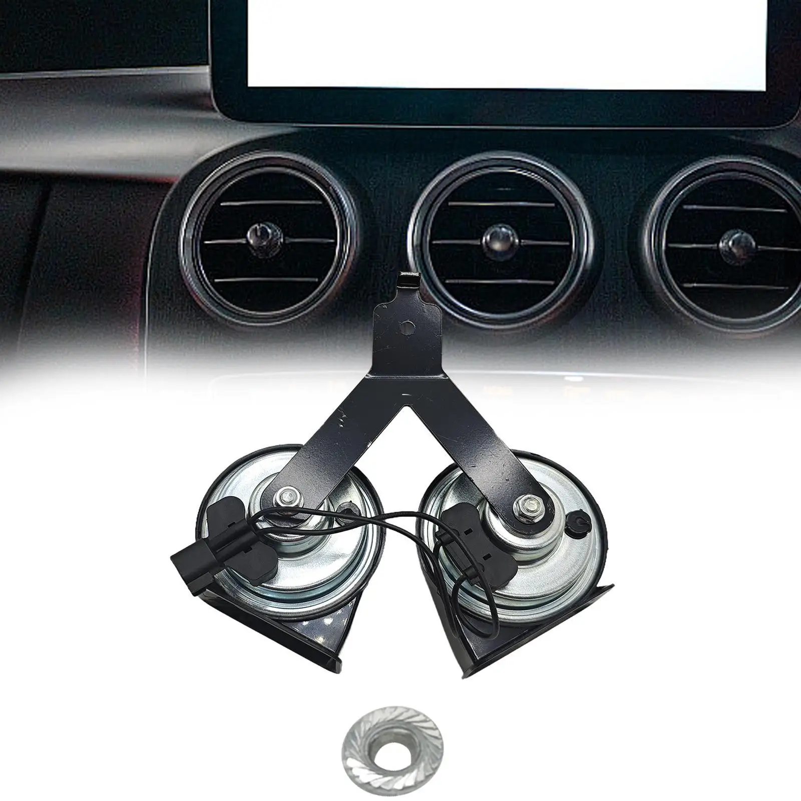 Low and High Pitch Horn Assembly Stable Performance Portable Accessory for Ford E-250 2005-2014
Low and High Pitch Horn Assembly Stable Performance Portable Accessory for Ford E-250 2005-2014