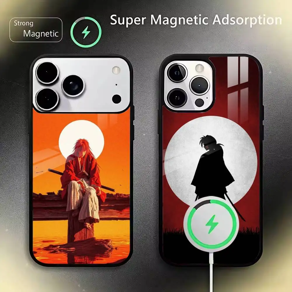Rurouni Kenshin-Himura- Kenshin Wireless charging phone case compatible with iPhone 17/16/15/14/13/12/11
Rurouni Kenshin-Himura- Kenshin Wireless charging phone case compatible with iPhone 17/16/15/14/13/12/11