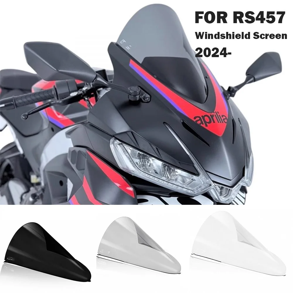 For Aprilia RS457 rs457 RS 457 New Accessories High Quality Increase High Windshield Windscreens Wind Deflectors Front 2024 2025
For Aprilia RS457 rs457 RS 457 New Accessories High Quality Increase High Windshield Windscreens Wind Deflectors Front 2024 2025