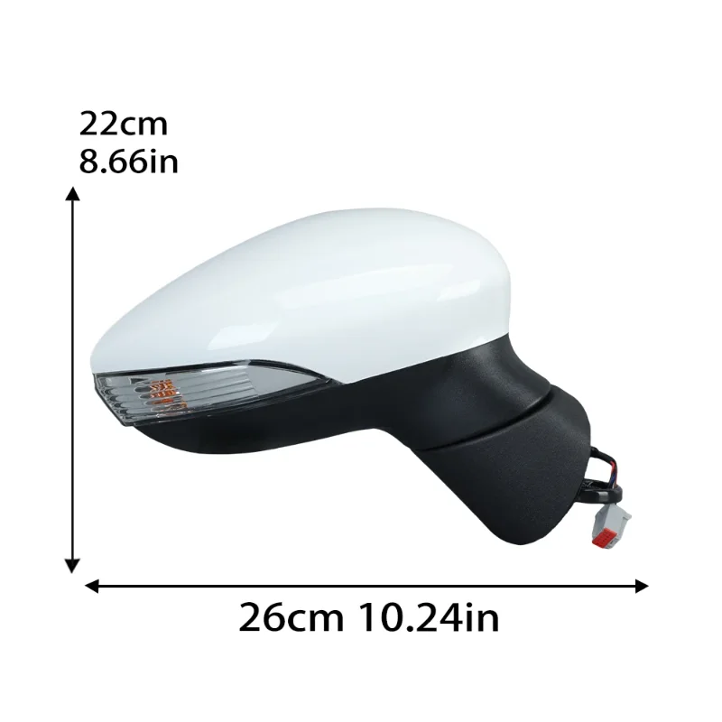6 Wires White Heated 10 Hole Jack Wing Mirror Accessories Side Door Mirror Assembly For Ford Fiesta MK7 2013 2014 2015 2016 2017
6 Wires White Heated 10 Hole Jack Wing Mirror Accessories Side Door Mirror Assembly For Ford Fiesta MK7 2013 2014 2015 2016 2017