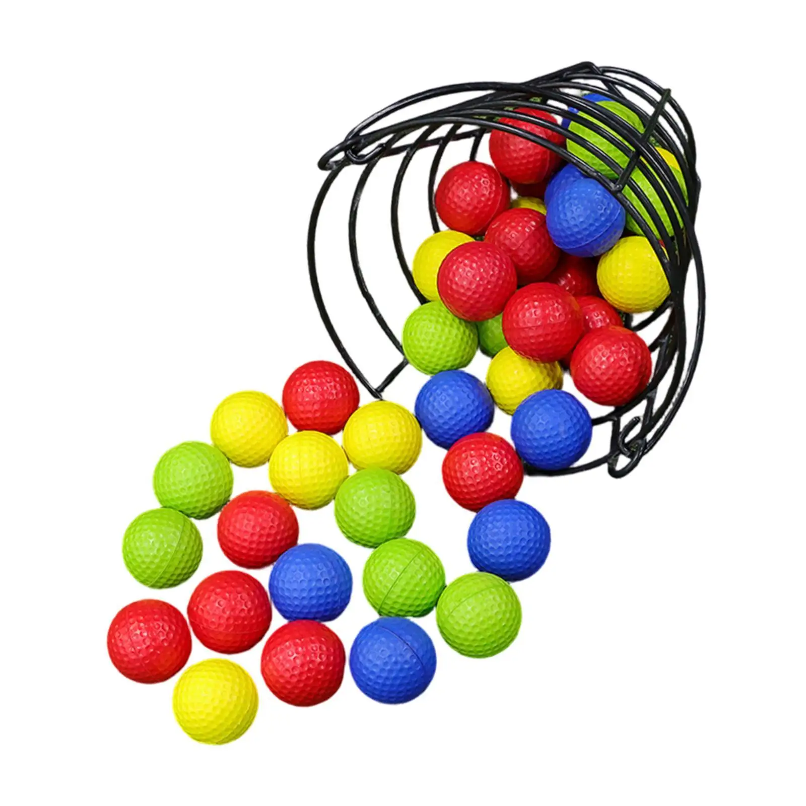 50x Golf Practice Balls Golf Accessories Outside Toys Lightweight Training Balls with Bucket for Driving Range Garage
50x Golf Practice Balls Golf Accessories Outside Toys Lightweight Training Balls with Bucket for Driving Range Garage