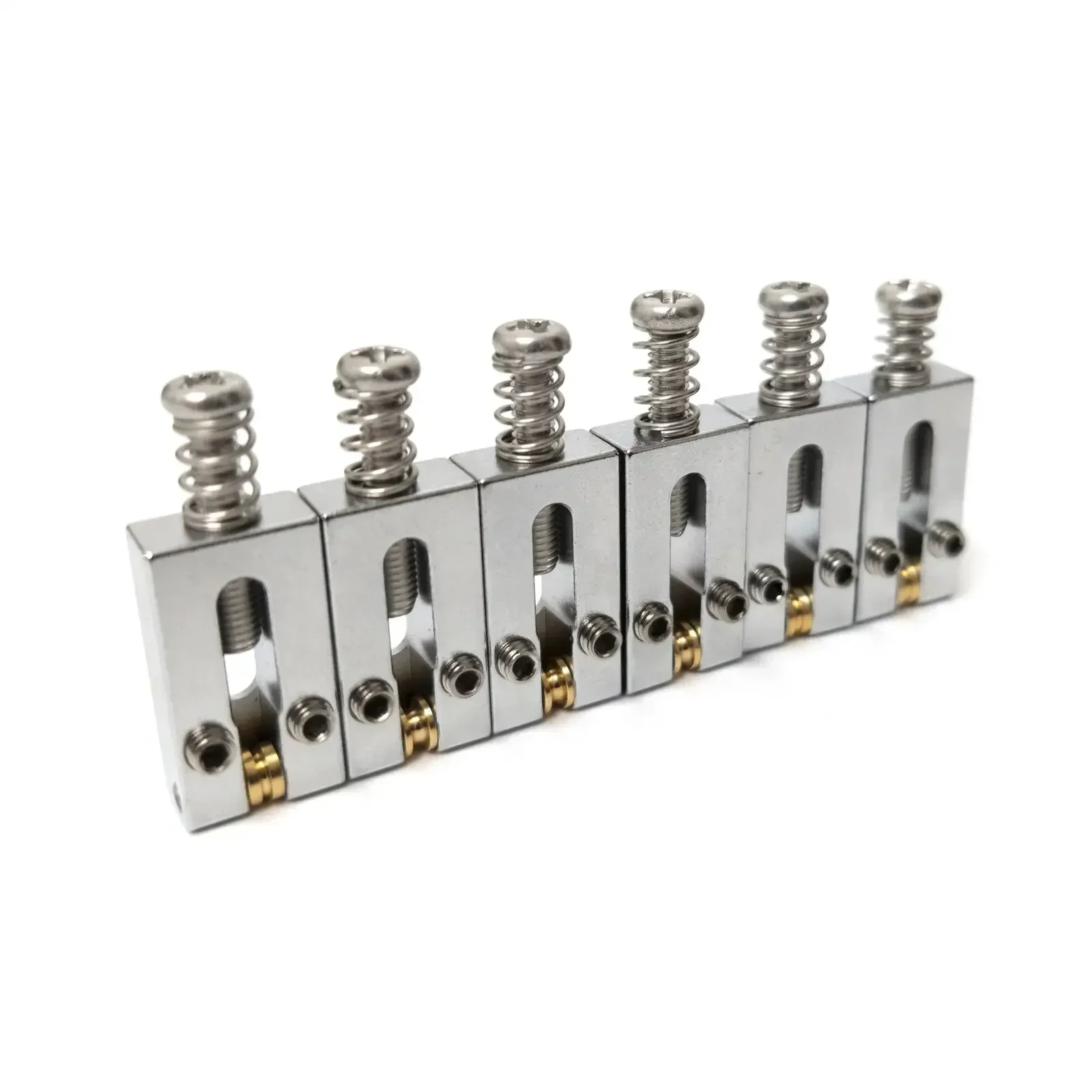 10.5mm Guitar Tremolo Bridge Saddles Brass with Steel Roller for Electric Guitar Replacement Parts
10.5mm Guitar Tremolo Bridge Saddles Brass with Steel Roller for Electric Guitar Replacement Parts