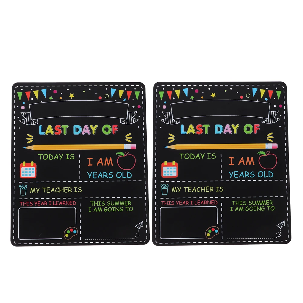 2PCS Student Blackboard Wood Double Sided First Day School Chalkboard Sign Mini Blackboard Kindergarten Teacher Decor
2PCS Student Blackboard Wood Double Sided First Day School Chalkboard Sign Mini Blackboard Kindergarten Teacher Decor