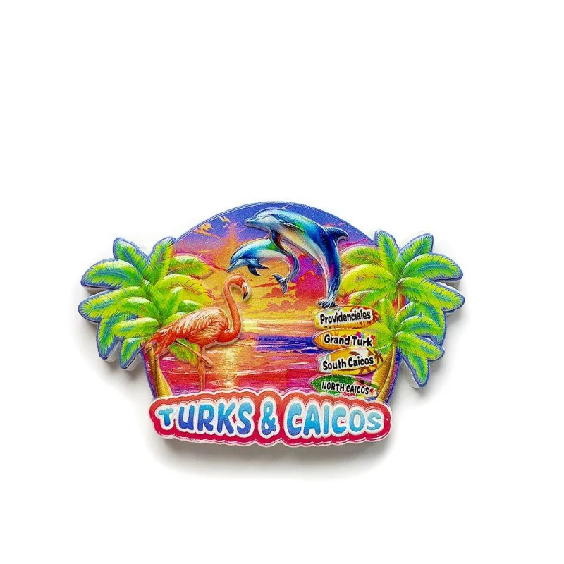 Turks and Caicos Islands Souvenirs Creative Home Travel Decoration Hot-Selling Magnetic Fridge Magnets
Turks and Caicos Islands Souvenirs Creative Home Travel Decoration Hot-Selling Magnetic Fridge Magnets