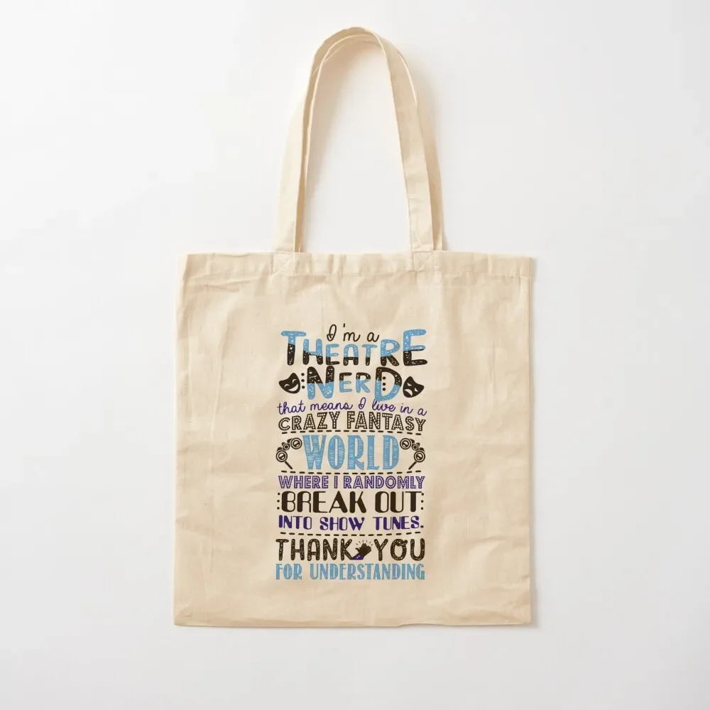 Funny Theatre Nerd Definition T-shirt Tote Bag eco bag folding Custom bag Women's Handbags women
Funny Theatre Nerd Definition T-shirt Tote Bag eco bag folding Custom bag Women's Handbags women