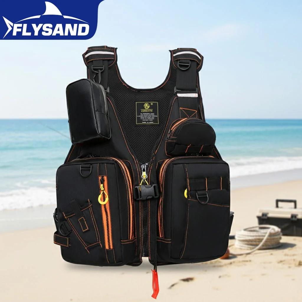 Outdoor Fishing Life Jacket Vest Safety Multifunctional Buoyant Materials Multiple Pockets Storage Must Have Fishing Gear
Outdoor Fishing Life Jacket Vest Safety Multifunctional Buoyant Materials Multiple Pockets Storage Must Have Fishing Gear