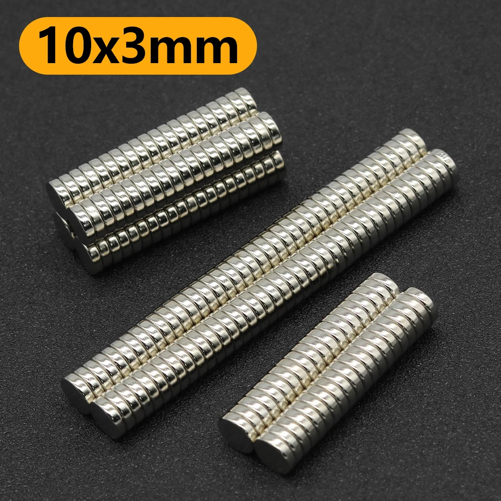 5~500Pcs 10mm x 3mm N35 NdFeB Round Magnet Super Powerful Neodymium Magnets Strong Permanent Magnetic imanes Disc 10x3
5~500Pcs 10mm x 3mm N35 NdFeB Round Magnet Super Powerful Neodymium Magnets Strong Permanent Magnetic imanes Disc 10x3