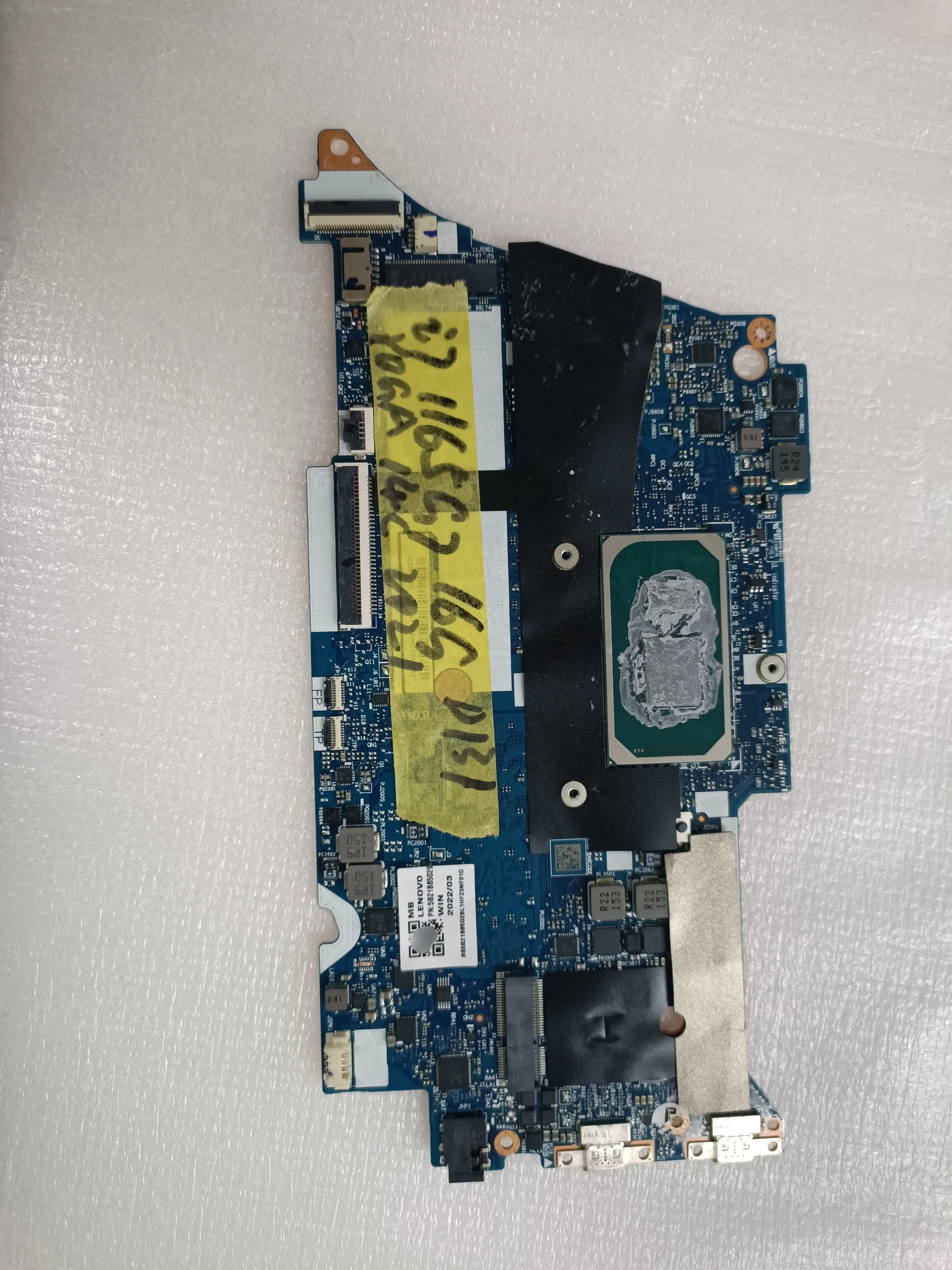 GYG41 GYG51 NM-D131 Mainboard for Lenovo Yoga 7-14ITL5 Laptop Motherboard with I7-1165G7 CPU 16G RAM 100% Test OK
GYG41 GYG51 NM-D131 Mainboard for Lenovo Yoga 7-14ITL5 Laptop Motherboard with I7-1165G7 CPU 16G RAM 100% Test OK