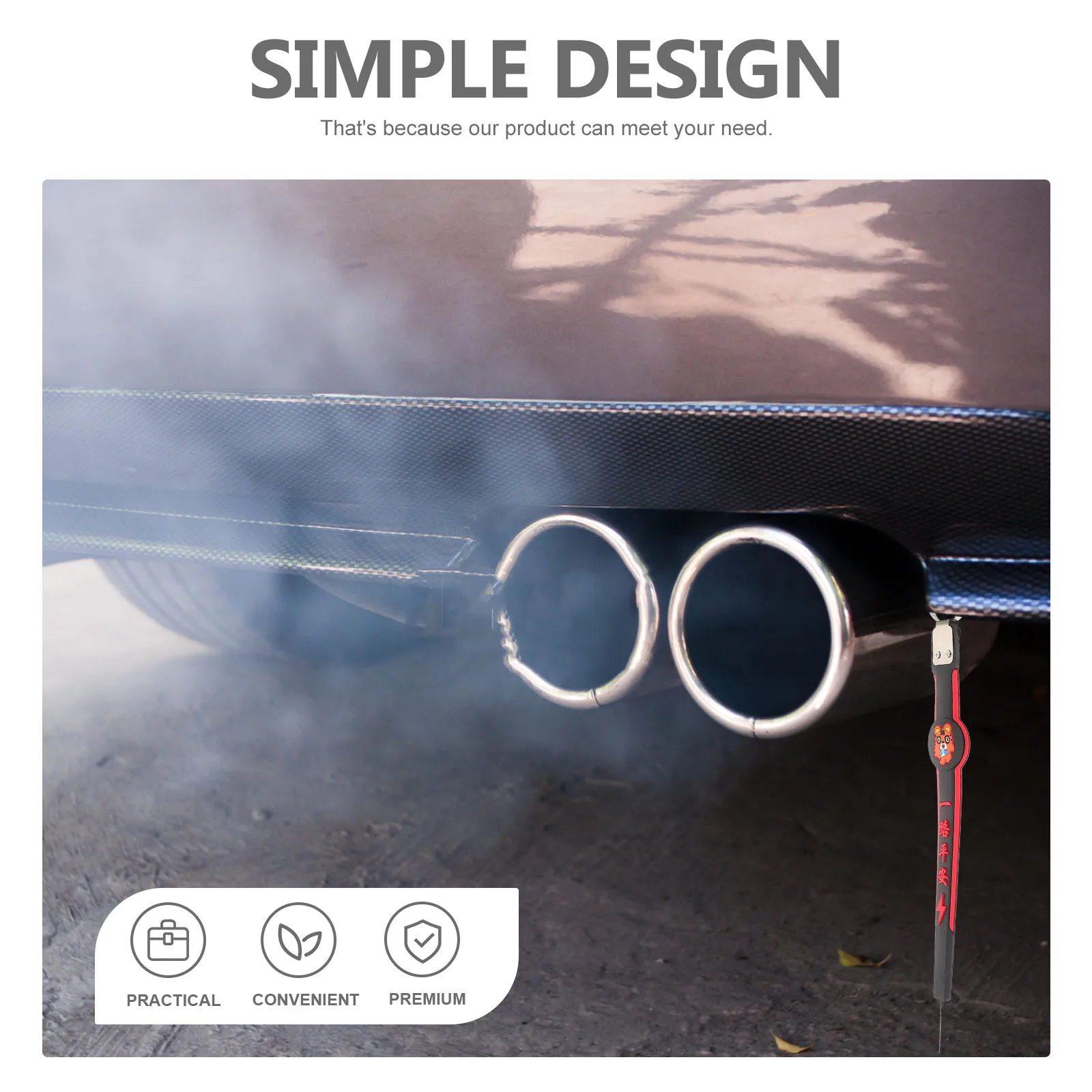 Tiger Pattern Car Static Elimination Grounding Belt Durable Pvc Antistatic Strip For Vehicle Auto Safe Ground Wire Car Earth 
Tiger Pattern Car Static Elimination Grounding Belt Durable Pvc Antistatic Strip For Vehicle Auto Safe Ground Wire Car Earth