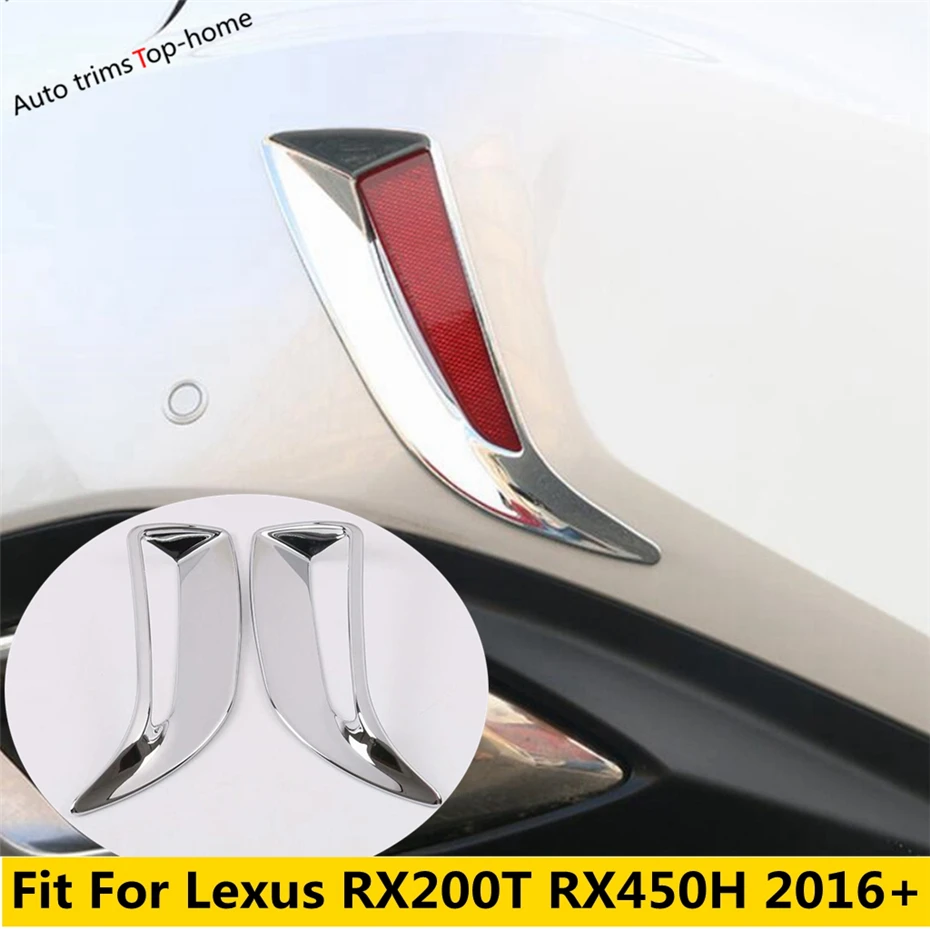 ABS Chrome Rear Tail Fog Lamp Light Decoration Frame Cover Trim For Lexus RX RX450H 2016 - 2021 Car Accessories
ABS Chrome Rear Tail Fog Lamp Light Decoration Frame Cover Trim For Lexus RX RX450H 2016 - 2021 Car Accessories