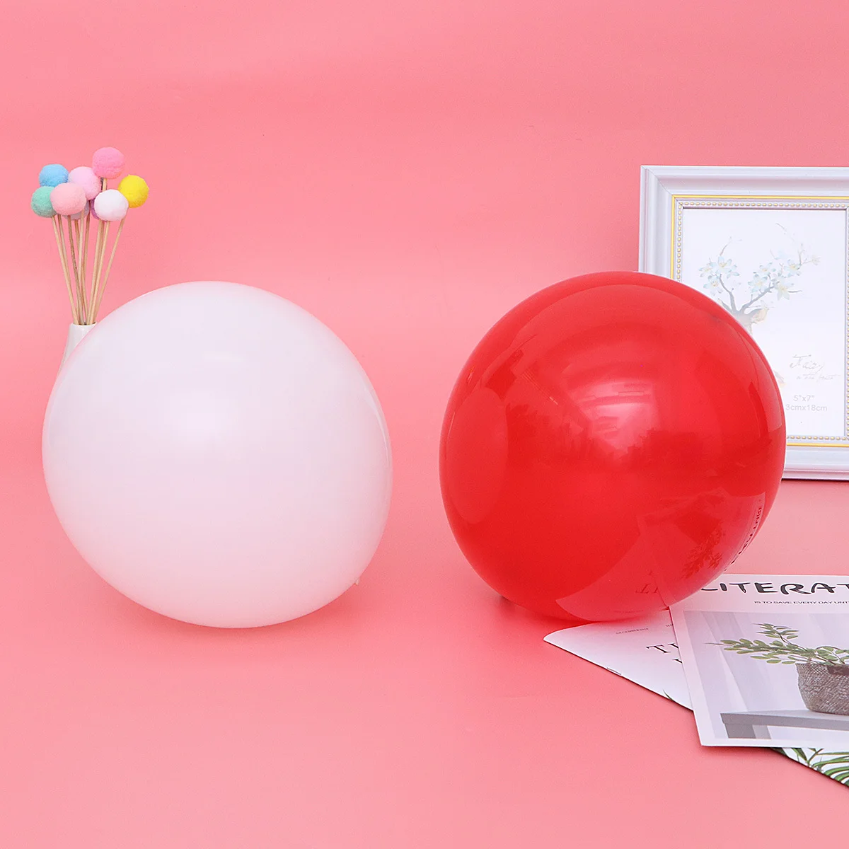 100Pcs 10inch Latex Balloons Valentine Red White Thick Round Party Supplies Wedding Birthday Anniversary Baby Shower
100Pcs 10inch Latex Balloons Valentine Red White Thick Round Party Supplies Wedding Birthday Anniversary Baby Shower