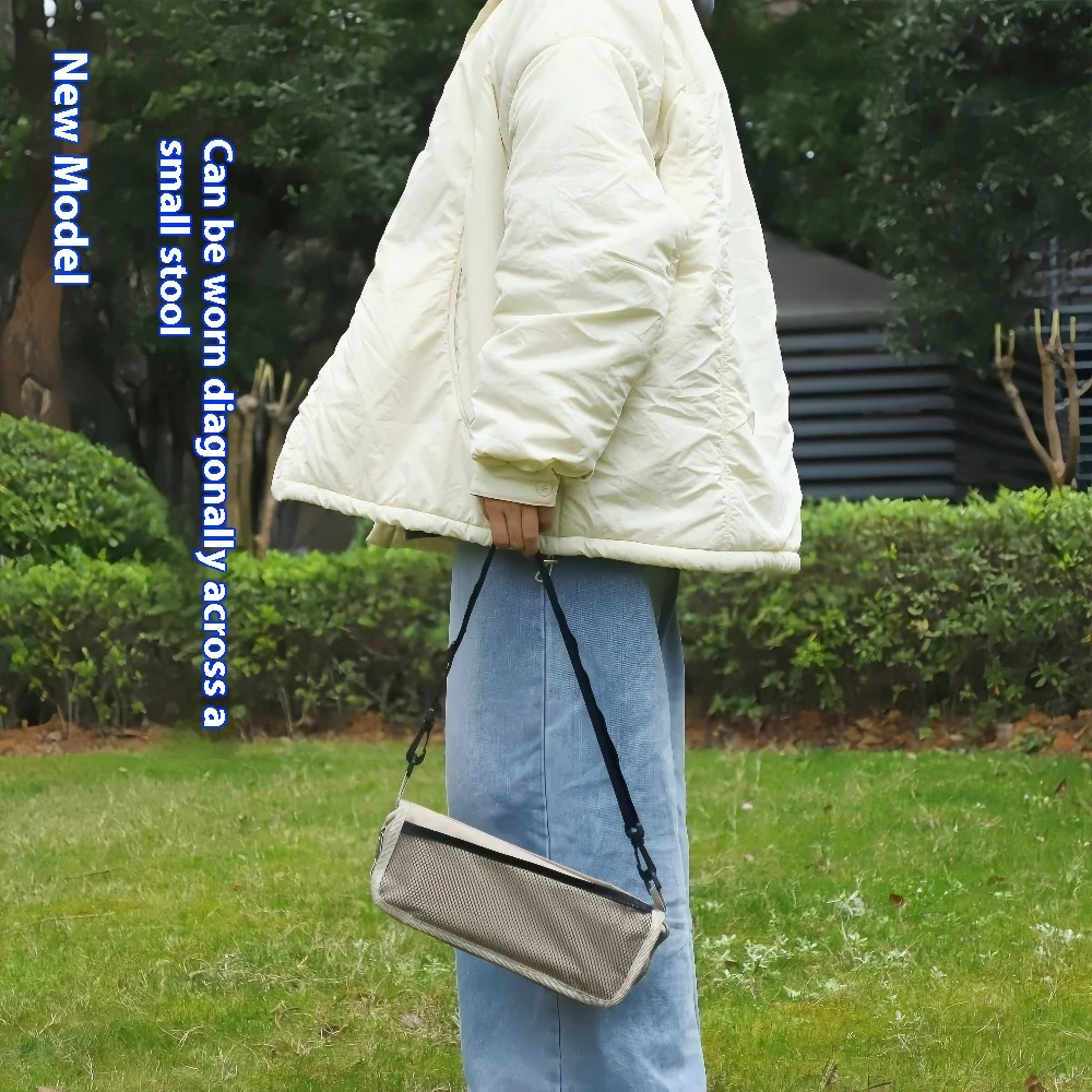 Складной стул для улицы, портативный табурет-сумочка, обязательный табурет для стоячей и очереди, небольшой складной табурет
Складной стул для улицы, портативный табурет-сумочка, обязательный табурет для стоячей и очереди, небольшой складной табурет