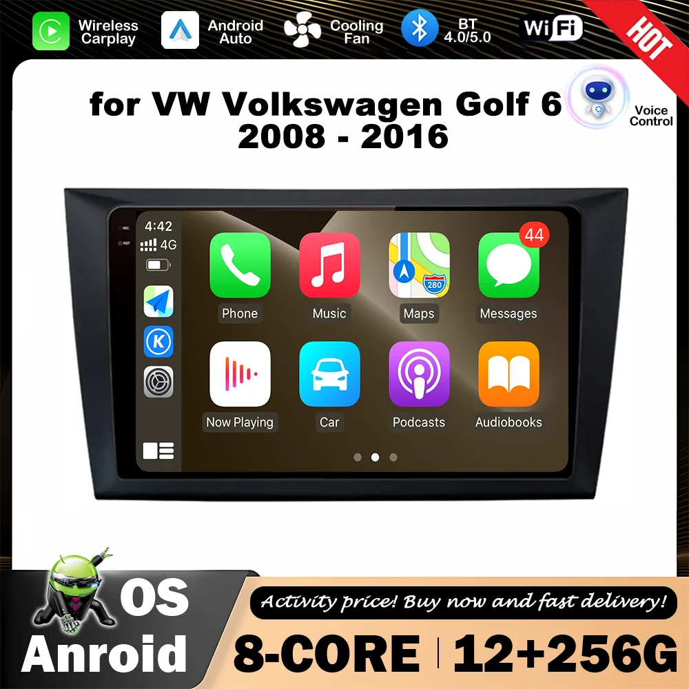 9 '' Intelligent System Car Multimedia Audio Player for VW Volkswagen Golf 6 2008 - 2016 Touch Screen GPS Navigation Bluetooth
9 '' Intelligent System Car Multimedia Audio Player for VW Volkswagen Golf 6 2008 - 2016 Touch Screen GPS Navigation Bluetooth