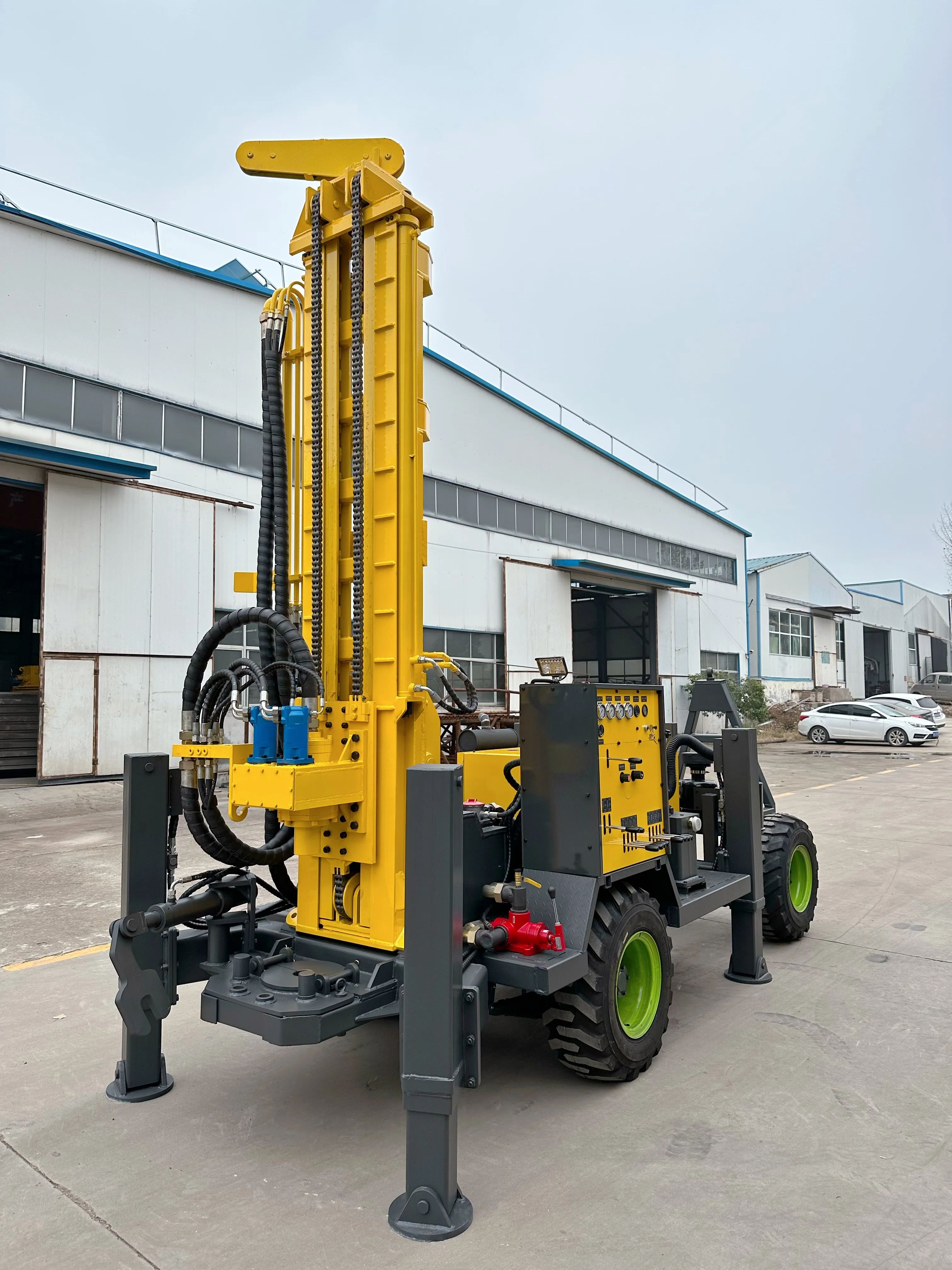 Customized Pneumatic Water Drilling Machine Depth 180m 200m Deep Water Well Drilling Rig for Well Drilling Machine
Customized Pneumatic Water Drilling Machine Depth 180m 200m Deep Water Well Drilling Rig for Well Drilling Machine