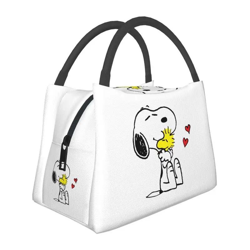 Cartoon Snoopy Woodstock Animation Insulated Lunch Bag for Work Office Anime Dog Resuable Cooler Thermal Bento Box Women
Cartoon Snoopy Woodstock Animation Insulated Lunch Bag for Work Office Anime Dog Resuable Cooler Thermal Bento Box Women