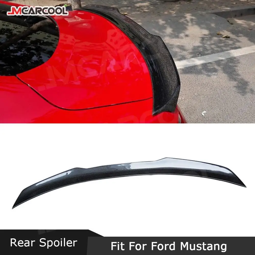 JMCARCOOL Carbon Fiber ABS Material Car Rear Trunk Spoiler Lip Wings for Ford Mustang GT Coupe 2015-2017 Tail Lid
JMCARCOOL Carbon Fiber ABS Material Car Rear Trunk Spoiler Lip Wings for Ford Mustang GT Coupe 2015-2017 Tail Lid