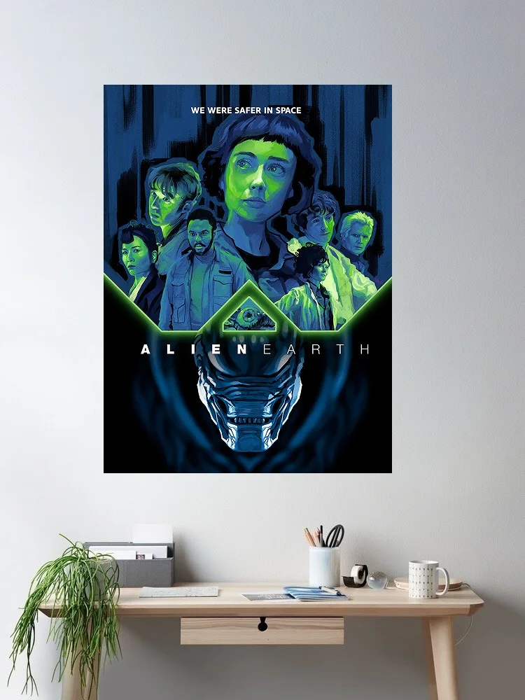 Alien Earth Movie Art Print Canvas Poster, Living Room Decor, Home Wall Picture
Alien Earth Movie Art Print Canvas Poster, Living Room Decor, Home Wall Picture