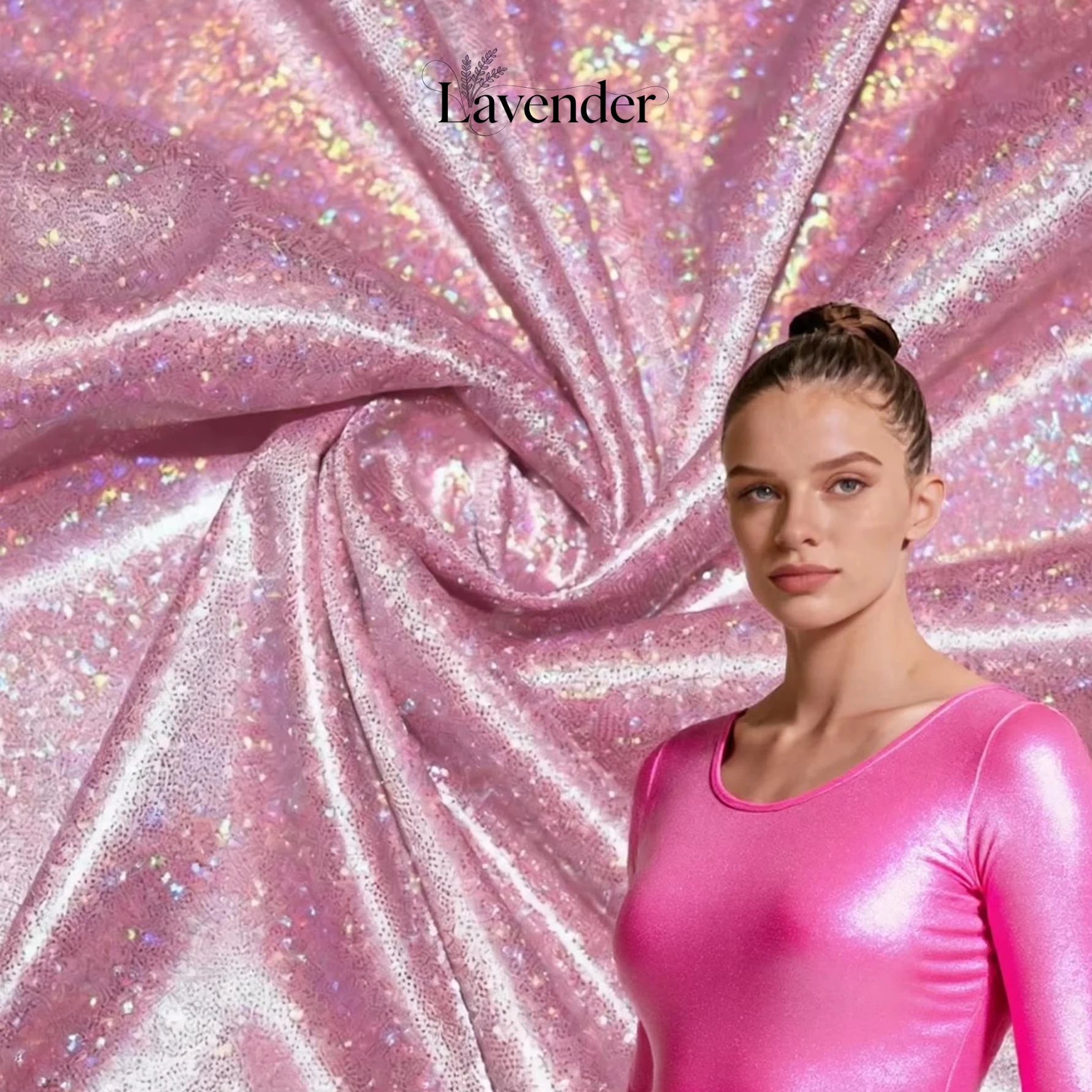 Laser Stage Costume Fabric Foil-pressed Fabric Multicolor Material with Iridescent Fingerprint Dots Stretchy Spandex Fabric
Laser Stage Costume Fabric Foil-pressed Fabric Multicolor Material with Iridescent Fingerprint Dots Stretchy Spandex Fabric