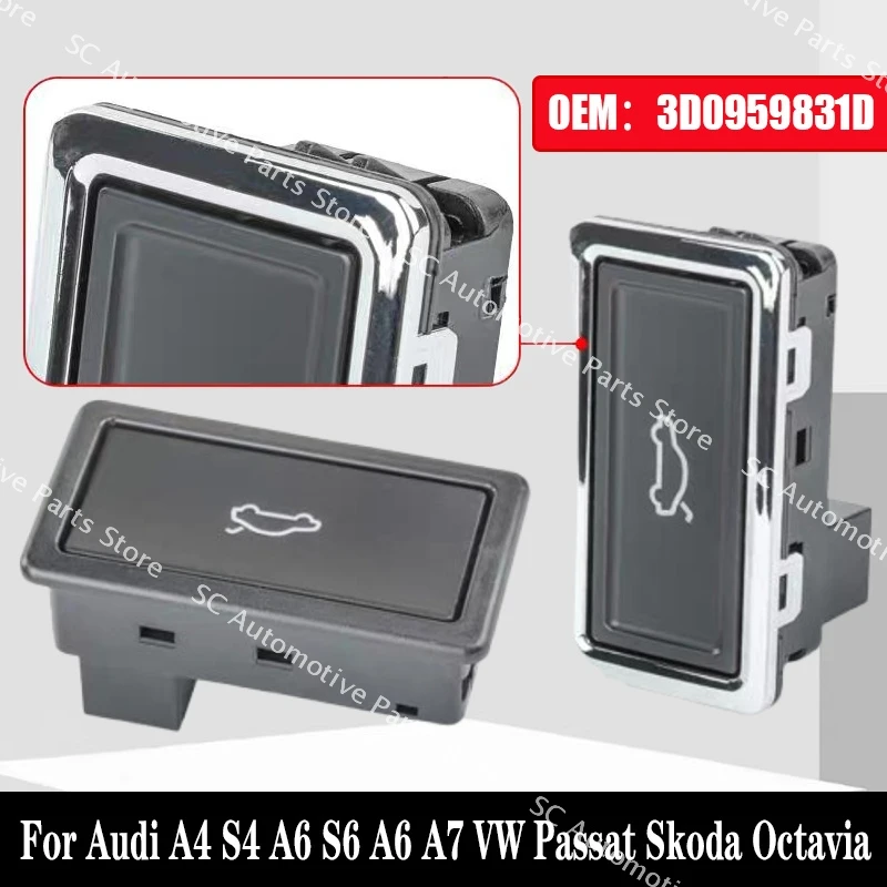 For Audi A4 S4 A6 S6 A6 A7 For VW Passat SKODA Octavia Car Electric Power Trunk Lock Switch Button Trunk Lid Lock 3D0959831D
For Audi A4 S4 A6 S6 A6 A7 For VW Passat SKODA Octavia Car Electric Power Trunk Lock Switch Button Trunk Lid Lock 3D0959831D
