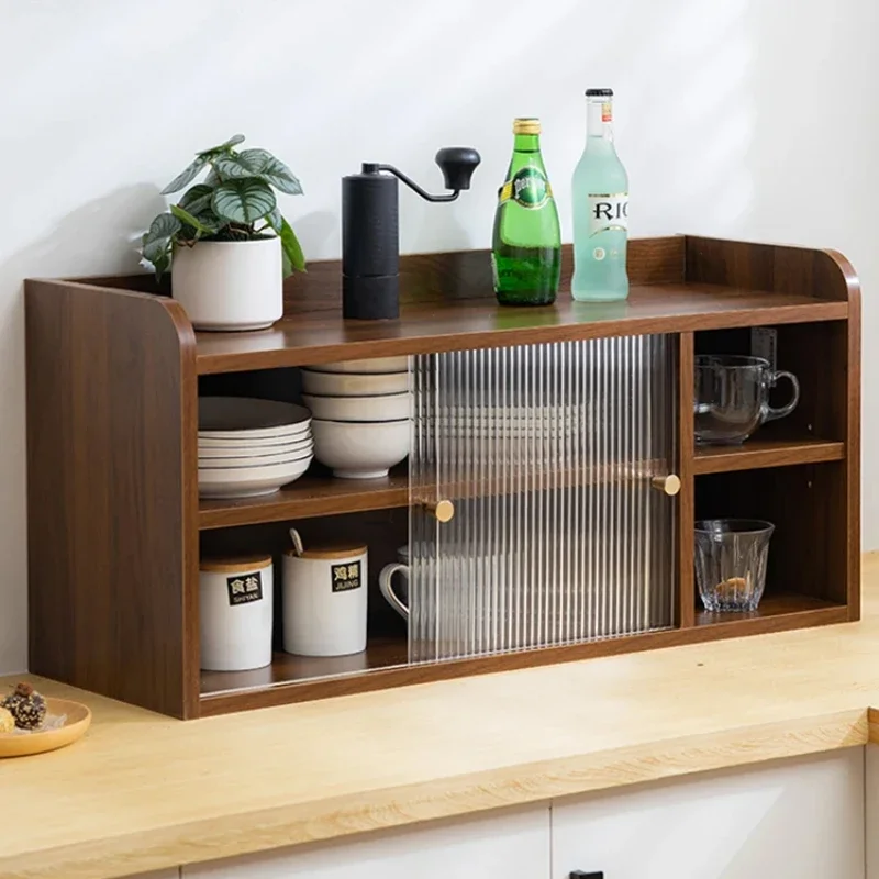 Japanese Style Kitchen Cabinet Solid Wood Side Cabinet with Changhong Acrylic Cup Holder and Sliding Doors
Japanese Style Kitchen Cabinet Solid Wood Side Cabinet with Changhong Acrylic Cup Holder and Sliding Doors