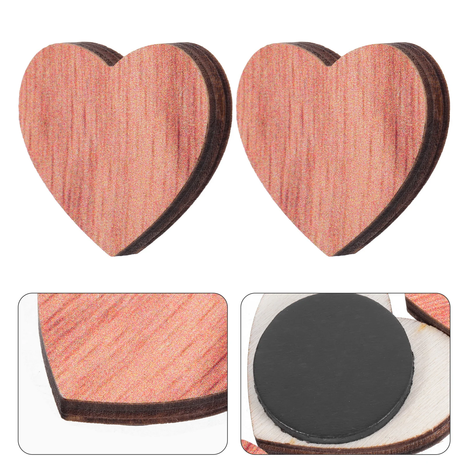 12Pcs Heart Shaped Wooden Fridge Magnets Magnetic Refrigerator Stickers for Kitchen Home Office Decorative Accessories
12Pcs Heart Shaped Wooden Fridge Magnets Magnetic Refrigerator Stickers for Kitchen Home Office Decorative Accessories