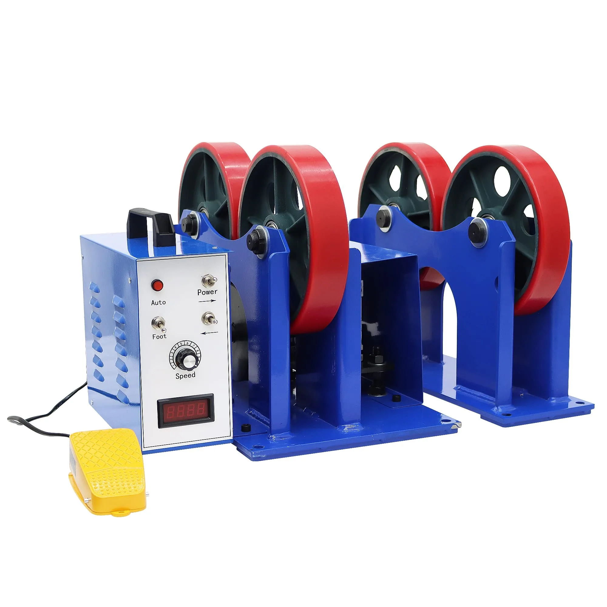 1T Welding Roller Stand PU Wheels Seamless Rotation Industrial Tank Turning Rolls for Welding Applications
1T Welding Roller Stand PU Wheels Seamless Rotation Industrial Tank Turning Rolls for Welding Applications