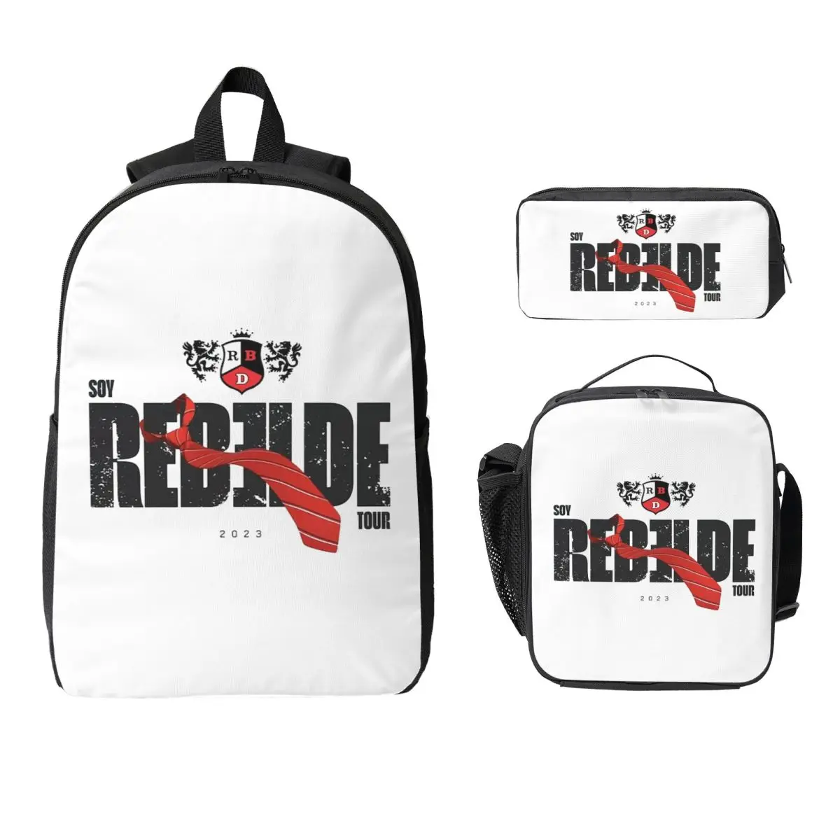 RBD Rebelde Mexican Backpack Student BookBag School Bag Computer Shoulder Bags 3ps Insulated Lunch Bag Pencil Case
RBD Rebelde Mexican Backpack Student BookBag School Bag Computer Shoulder Bags 3ps Insulated Lunch Bag Pencil Case