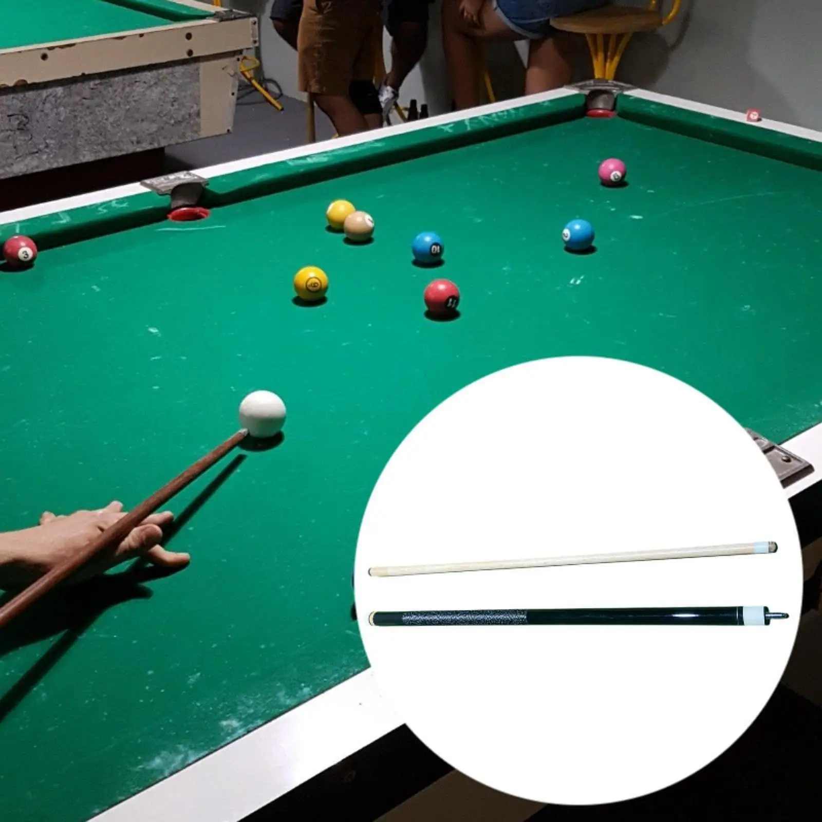 Billiard Cue Billiard Stick Portable 1/2 Segmented Stylish Wooden Pool Cue Stick for Bar Beginners Adults Starters Men Women
Billiard Cue Billiard Stick Portable 1/2 Segmented Stylish Wooden Pool Cue Stick for Bar Beginners Adults Starters Men Women
