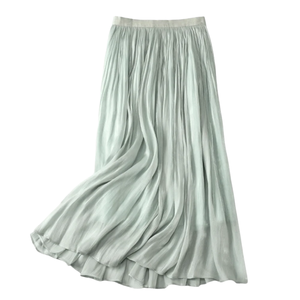 Fashion Solid Color High Waist Skirt Comfortable Loose A- line Skirt Casual Long Skirt Summer
Fashion Solid Color High Waist Skirt Comfortable Loose A- line Skirt Casual Long Skirt Summer