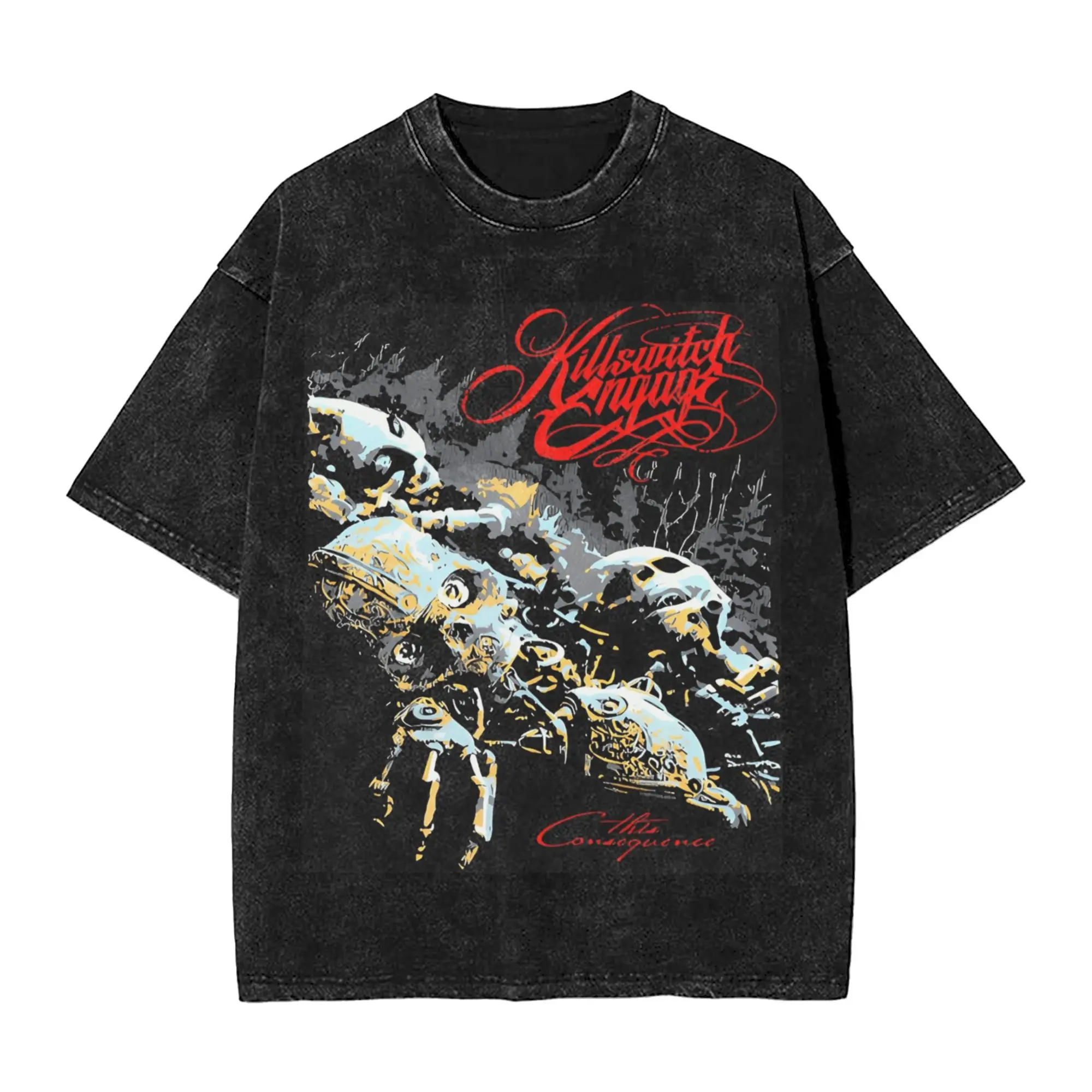 Killswitch Engage Band T-Shirt Hip Hop T-Shirts Short-Sleeved Y2K Classic Tops Summer Casual Comfortable Oversize Top Tees
Killswitch Engage Band T-Shirt Hip Hop T-Shirts Short-Sleeved Y2K Classic Tops Summer Casual Comfortable Oversize Top Tees