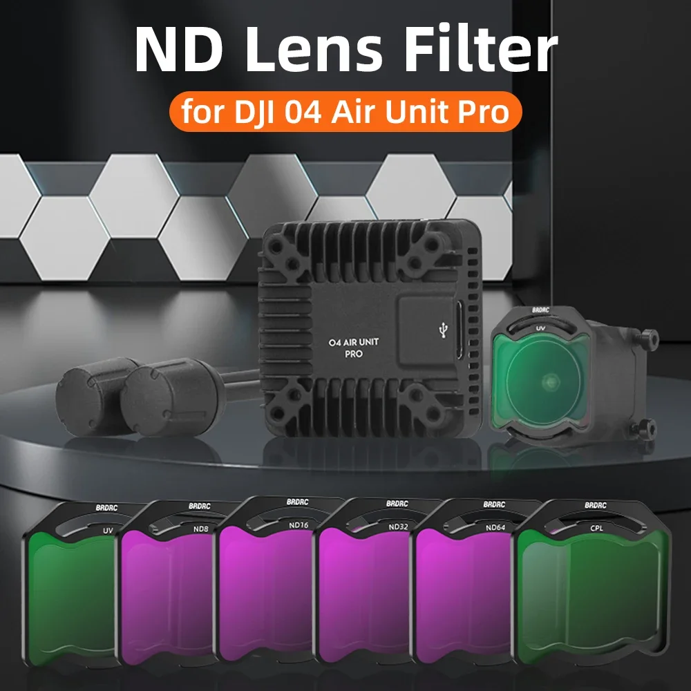ND Filter for DJI O4 Air Unit Pro Optical Glass Lens Filters Set ND8 ND16 ND32 ND64 UV CPL Camera Filter Accessories
ND Filter for DJI O4 Air Unit Pro Optical Glass Lens Filters Set ND8 ND16 ND32 ND64 UV CPL Camera Filter Accessories