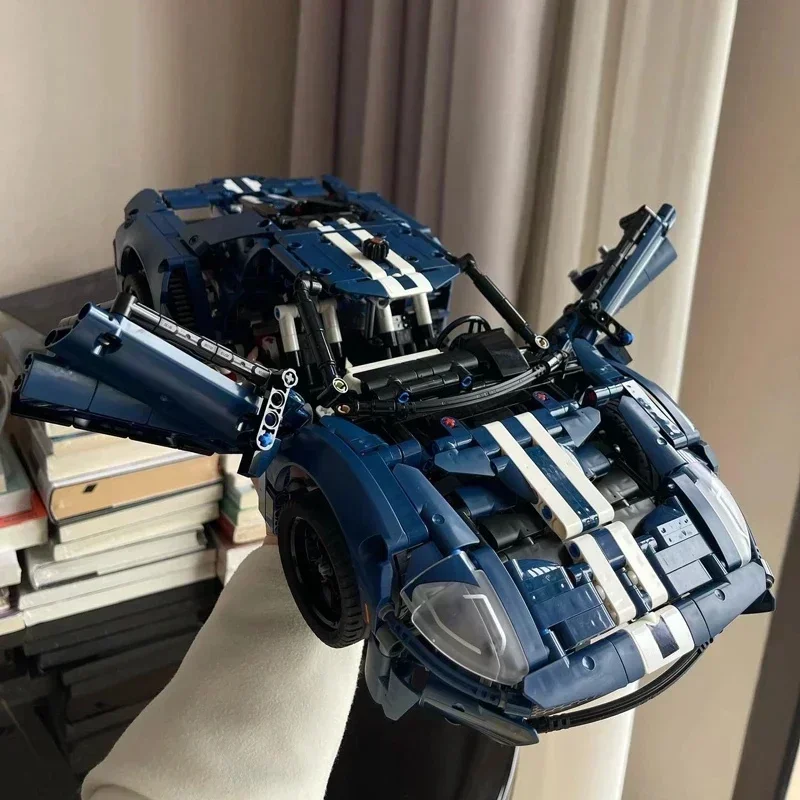 NewTechnical MOC 1466PCS GT Спортивный автомобиль Строительные блоки Модель масштаба 1:12 Гоночный автомобиль Сборка кирпичей Игрушки для
NewTechnical MOC 1466PCS GT Спортивный автомобиль Строительные блоки Модель масштаба 1:12 Гоночный автомобиль Сборка кирпичей Игрушки для