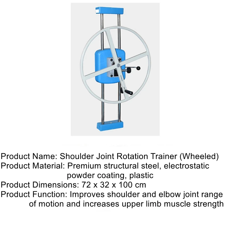 Shoulder Joint Rotation Trainer Upper Limb Rotation Stretcher Shoulder Joint Rehabilitation Fitness Equipment
Shoulder Joint Rotation Trainer Upper Limb Rotation Stretcher Shoulder Joint Rehabilitation Fitness Equipment