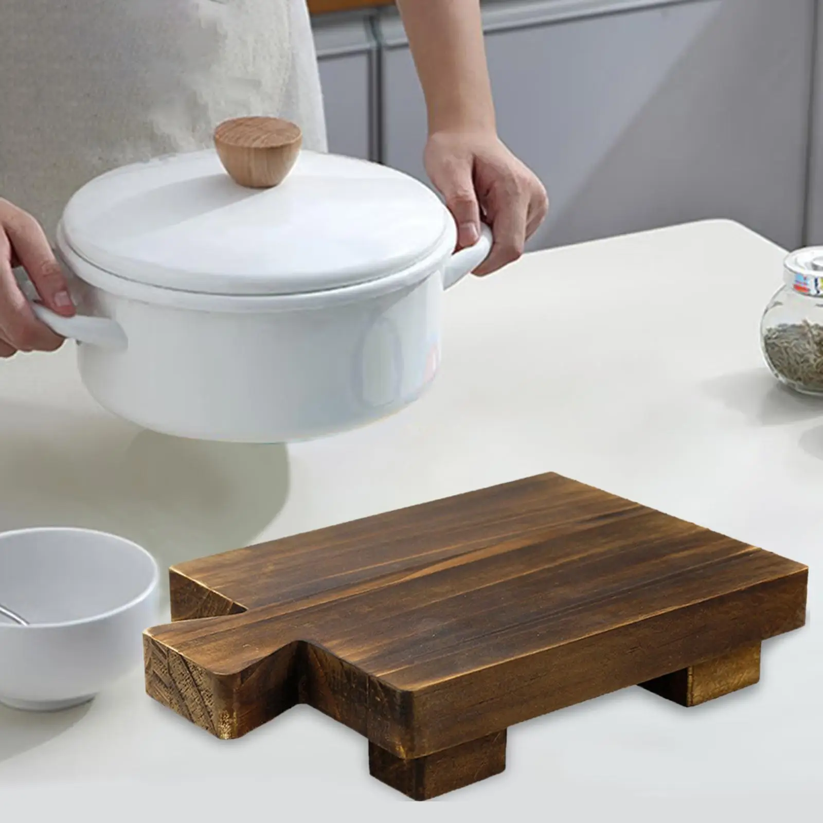 Wood Riser Stand Wooden Soap Dish Plant Perfume Footed Tray for Bathroom Vanity
Wood Riser Stand Wooden Soap Dish Plant Perfume Footed Tray for Bathroom Vanity