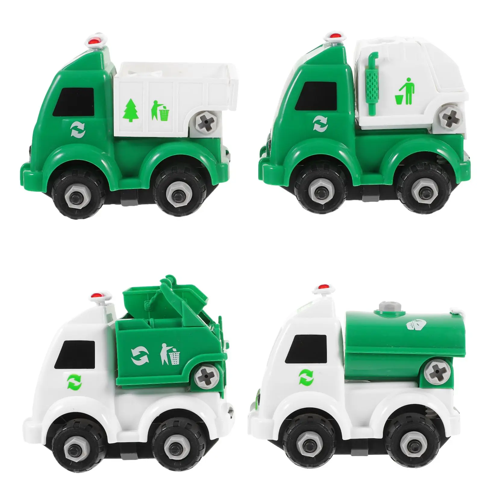 4 Pcs Sanitation Car Toys Detachable Garbage Classification Truck Kids Educational DIY Trash Sorter Environmental Protection Toy
4 Pcs Sanitation Car Toys Detachable Garbage Classification Truck Kids Educational DIY Trash Sorter Environmental Protection Toy