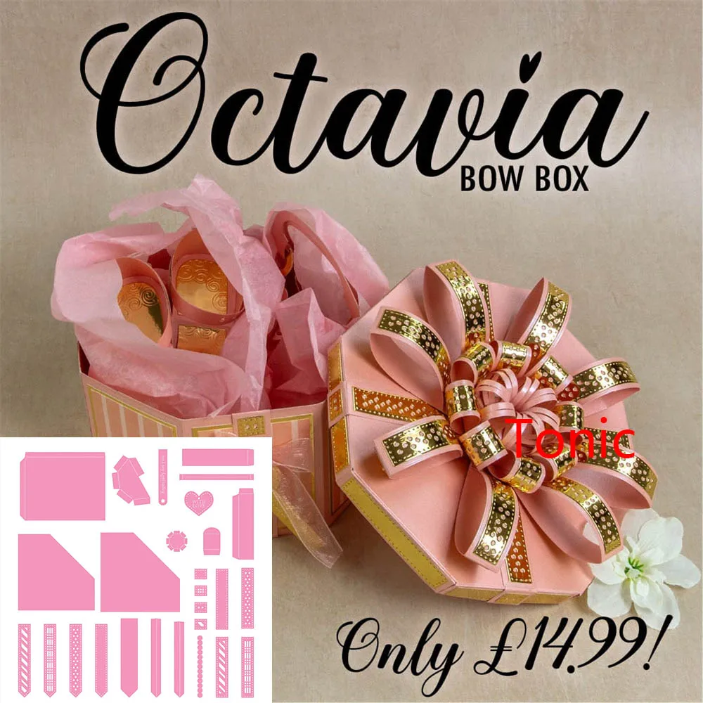 2026 New Octavia Bow Box Die Set Metal Cutting Dies Stencil for DIY Craft Making Greeting Card Scrapbooking Decoration Gift Mold
2026 New Octavia Bow Box Die Set Metal Cutting Dies Stencil for DIY Craft Making Greeting Card Scrapbooking Decoration Gift Mold