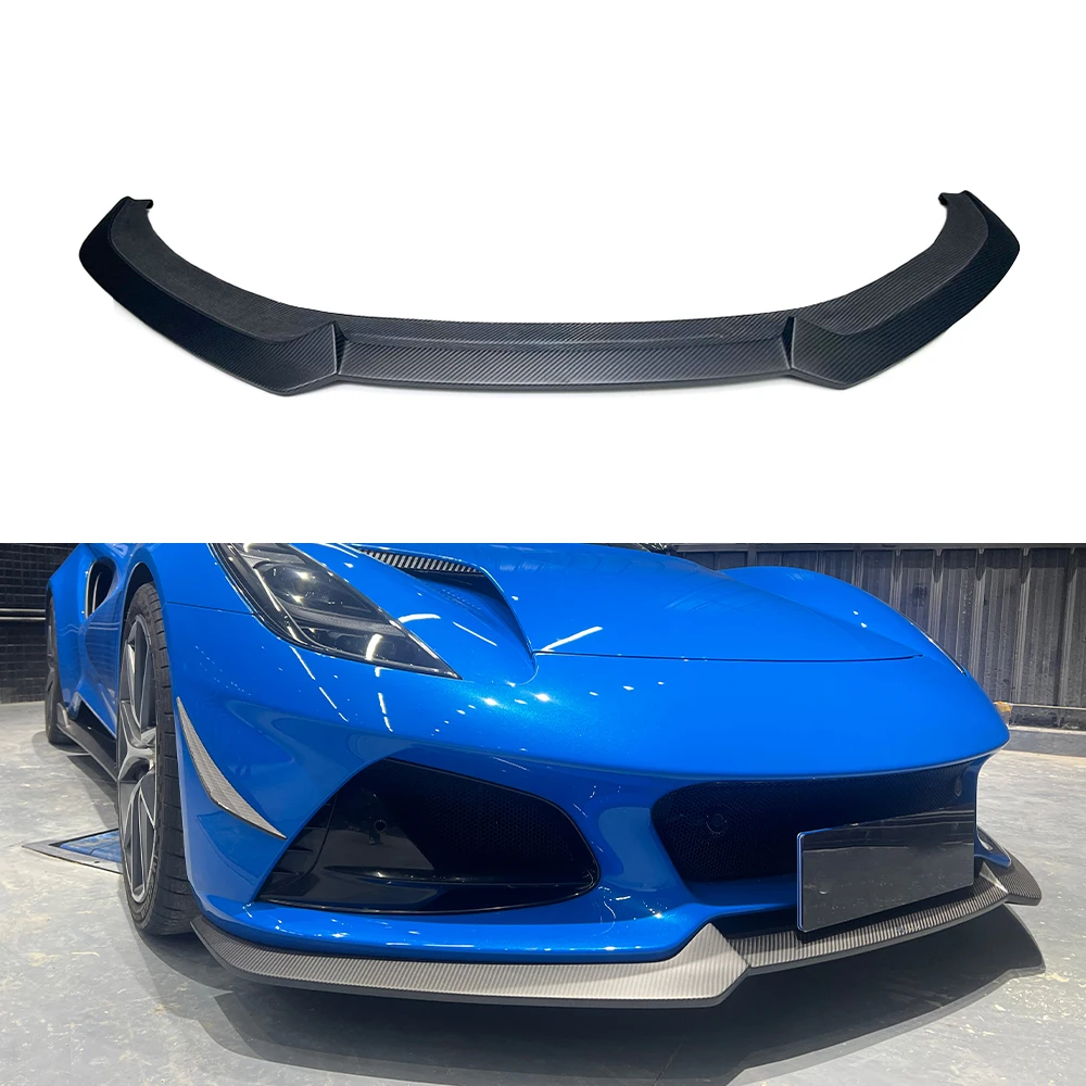 For Lotus Emira Real Dry Carbon Fiber Front diffuser Front lip Car Accessories Auto Parts Trim Body Kits
For Lotus Emira Real Dry Carbon Fiber Front diffuser Front lip Car Accessories Auto Parts Trim Body Kits