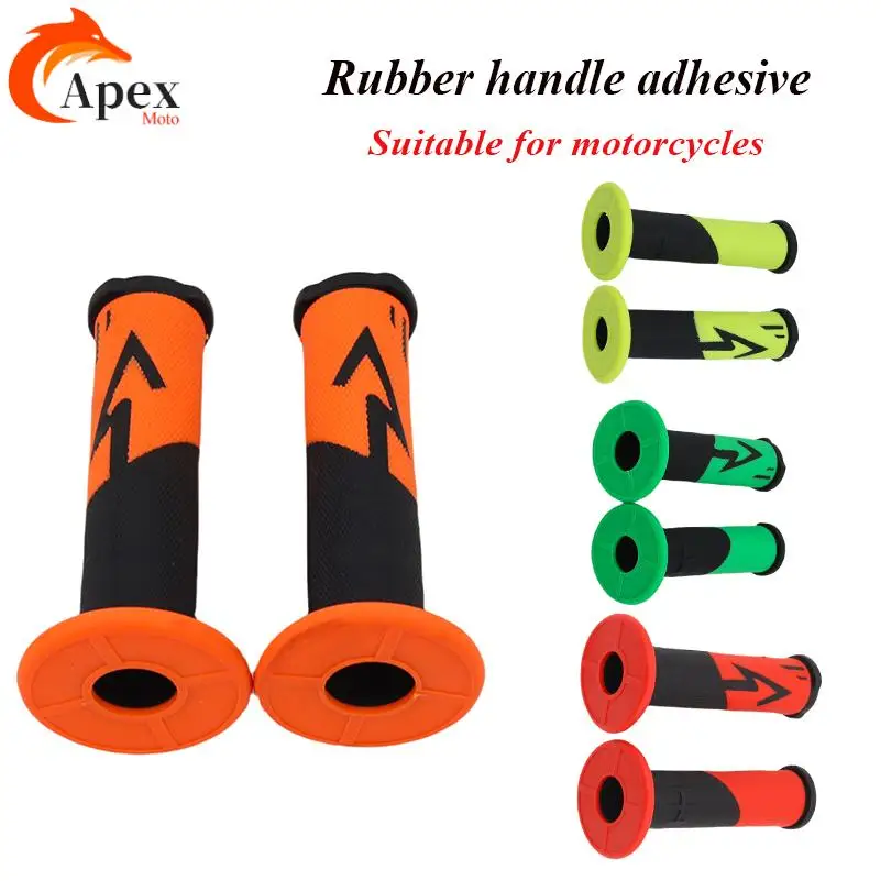Universal 22mm Handle Bar 7/8" Motorcycle Handle Grips Rubber Moto GP handlebar GRIPS FOR KLX YZF SX CRF
Universal 22mm Handle Bar 7/8" Motorcycle Handle Grips Rubber Moto GP handlebar GRIPS FOR KLX YZF SX CRF
