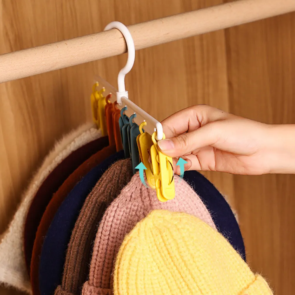 2Pcs Hat ganizer Multipurpose Plastic Hanger Clothes Drying Clamp Closet Storage Rack for Home Office Space Saving
2Pcs Hat ganizer Multipurpose Plastic Hanger Clothes Drying Clamp Closet Storage Rack for Home Office Space Saving
