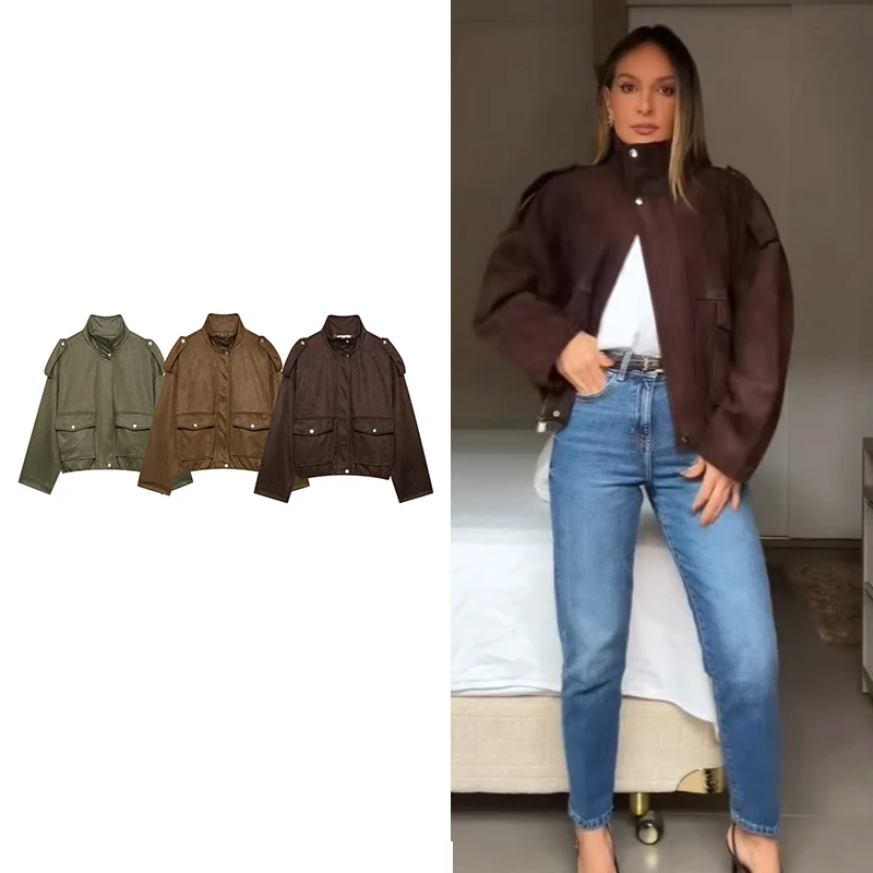 Women's New Autumn Jackets Blouse 2026 New Chic Loose Elegant Warm Jackets Women's Autumn Fashion Joker Travel Youth Coats
Women's New Autumn Jackets Blouse 2026 New Chic Loose Elegant Warm Jackets Women's Autumn Fashion Joker Travel Youth Coats
