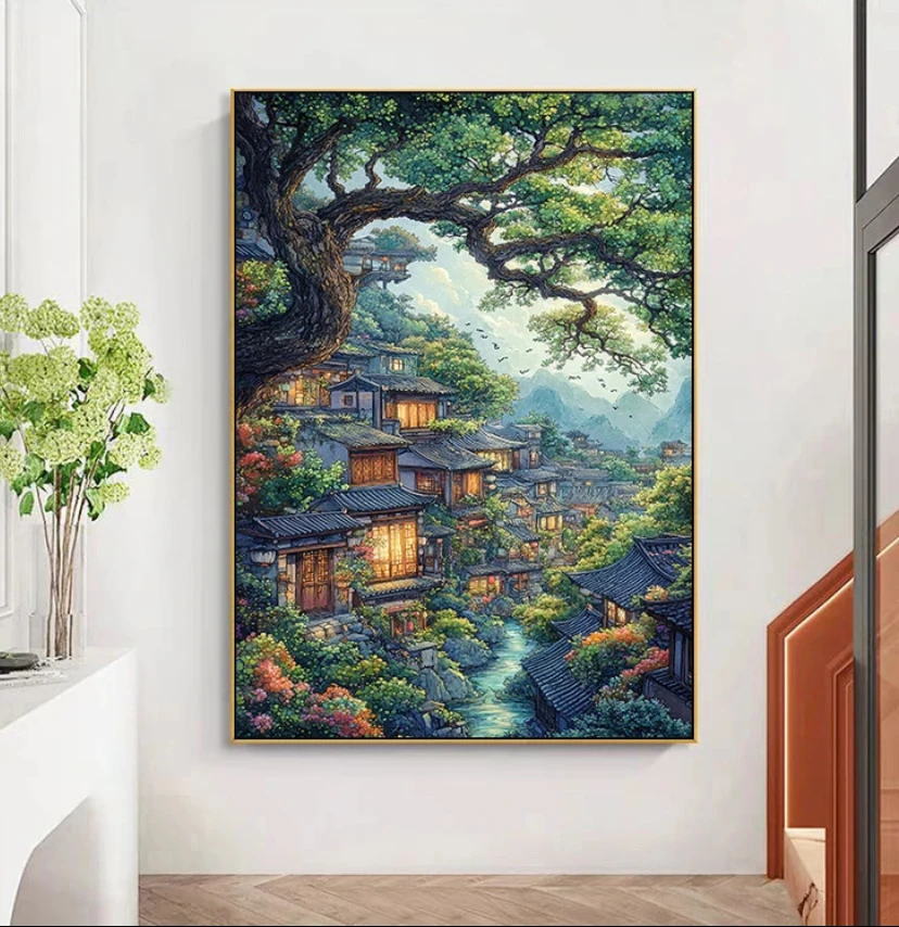 9ct 70x100cm Spring Winter Embroidery DIY Chinese Style Printed Kits Cross Stitch Needlework Set Home Decor Crafts
9ct 70x100cm Spring Winter Embroidery DIY Chinese Style Printed Kits Cross Stitch Needlework Set Home Decor Crafts