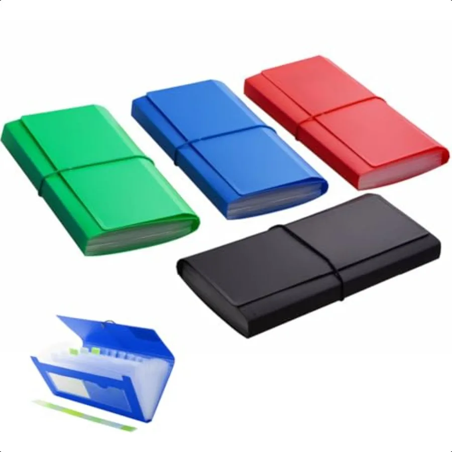 4 Pack 13 Pockets Receipt OrganizerSmall Expanding File Foder for Receipts Coupons
4 Pack 13 Pockets Receipt OrganizerSmall Expanding File Foder for Receipts Coupons