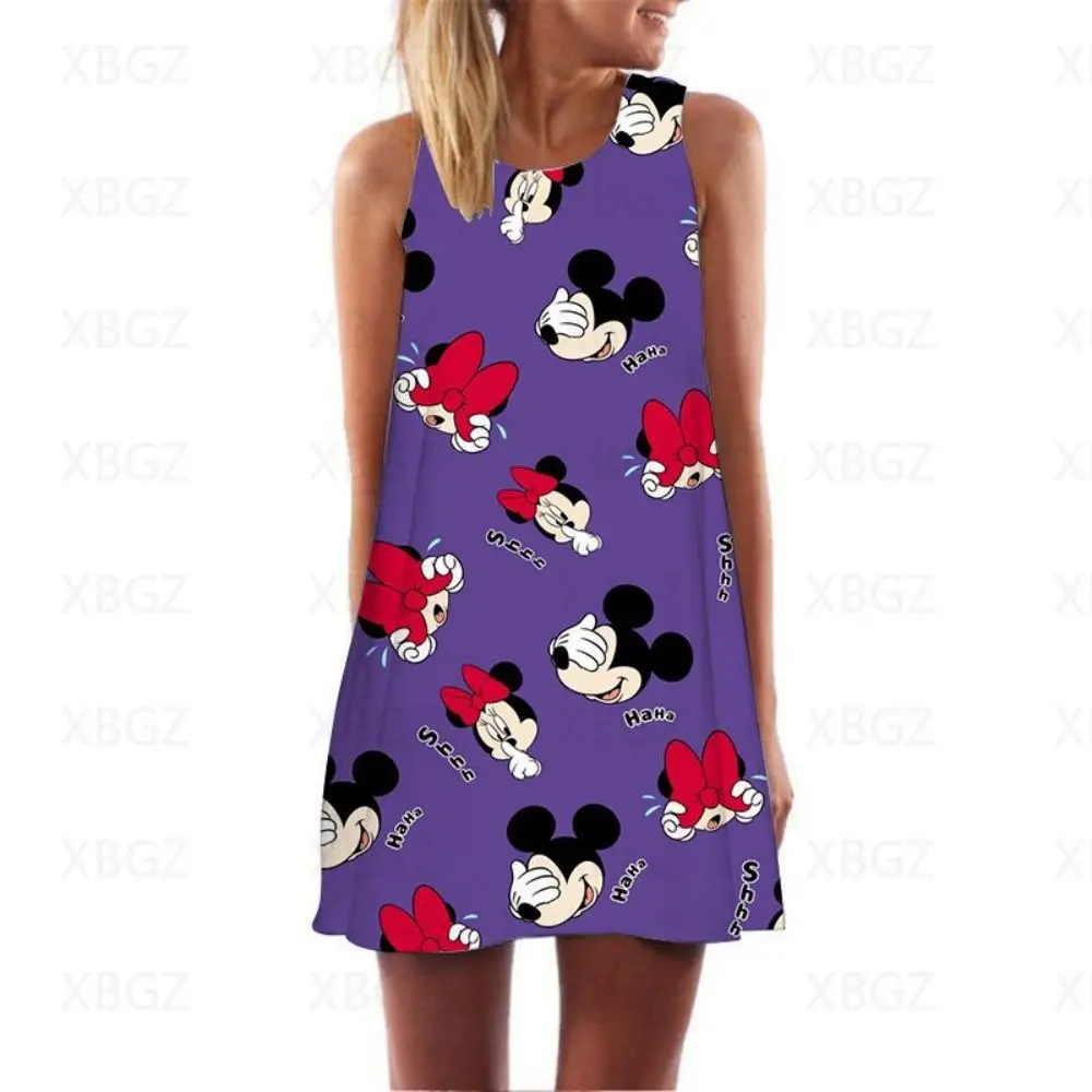 Mickey Minnie Mouse Dresses for Women 2022 Disney Summer Woman Fashion Women's Dress Top Mini Loose Cartoon Print Boho Sexy Cool
Mickey Minnie Mouse Dresses for Women 2022 Disney Summer Woman Fashion Women's Dress Top Mini Loose Cartoon Print Boho Sexy Cool