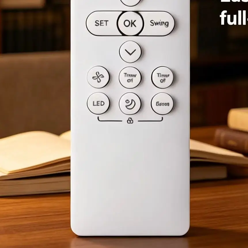 Universal AC Remote RYT502A002, Infrared Replacement Compatible with DIJITSU Mitsubishi Midea RG10F(E)BGEF Air Conditioner
Universal AC Remote RYT502A002, Infrared Replacement Compatible with DIJITSU Mitsubishi Midea RG10F(E)BGEF Air Conditioner