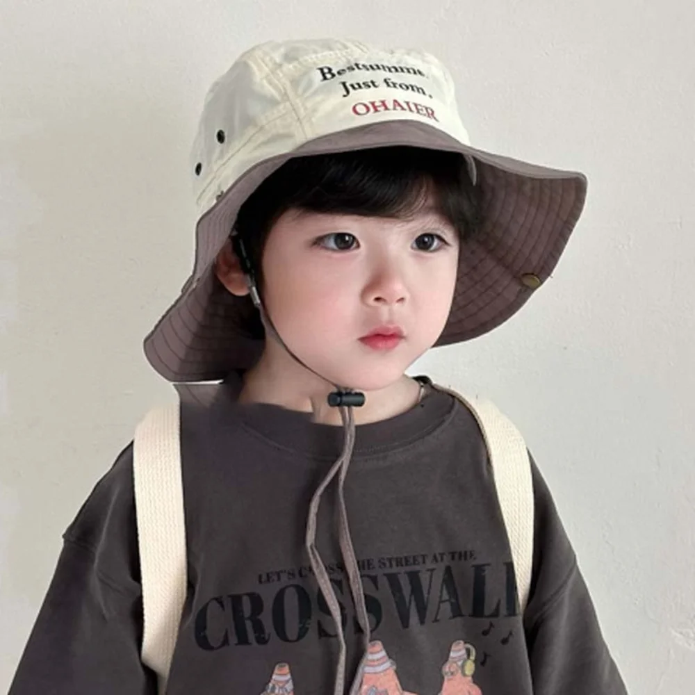 Korean Style Candy Color Bucket Cap Comfortable Breathable Summer Kid Sun Hat Windproof Rope Anti-UV Quick-dry Fisherman Hat
Korean Style Candy Color Bucket Cap Comfortable Breathable Summer Kid Sun Hat Windproof Rope Anti-UV Quick-dry Fisherman Hat